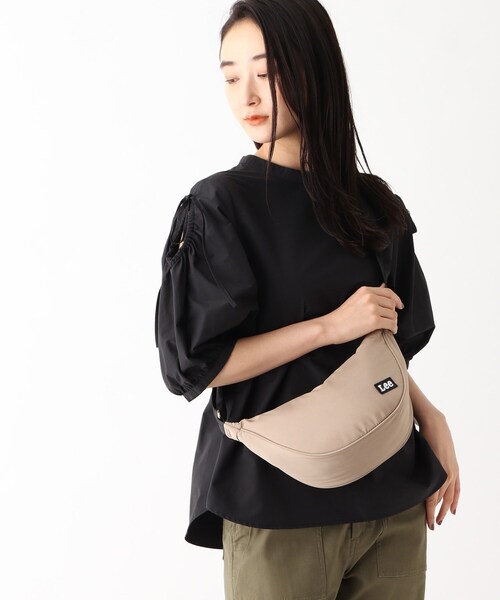 Lee（リー）の「◆【コラボ商品】Lee × OPAQUE. CLIP ミニショルダー（ショルダーバッグ・レディース・ブラック/ベージュ/ライトグレー/カーキ・00）」の18枚目の写真