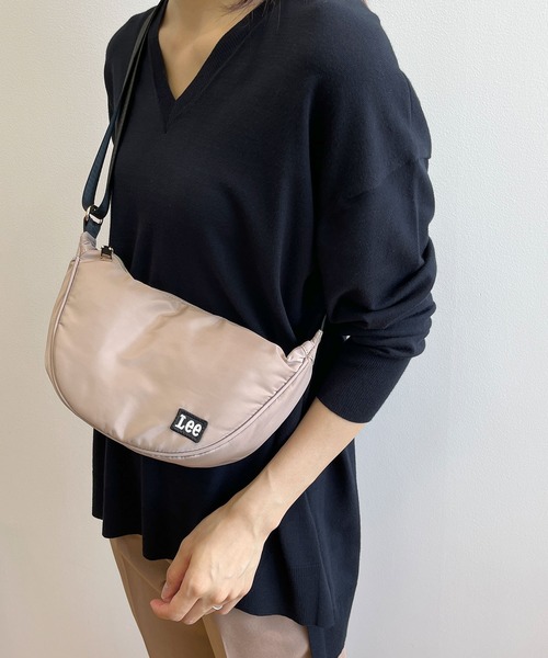 Lee（リー）の「◆【コラボ商品】Lee × OPAQUE. CLIP ミニショルダー（ショルダーバッグ・レディース・ブラック/ベージュ/ライトグレー/カーキ・00）」の3枚目の写真