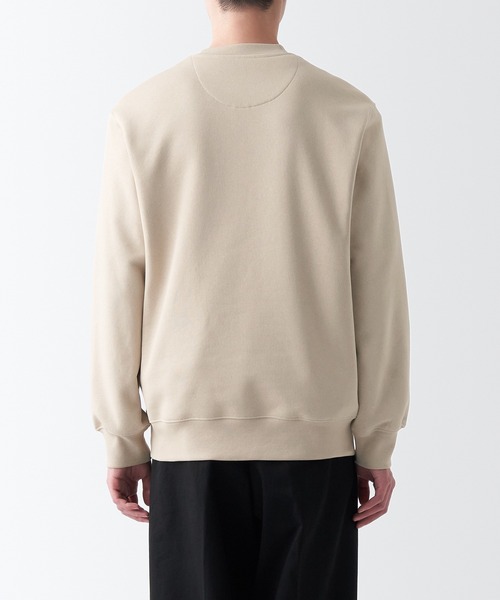 無印良品（ムジルシリョウヒン）の「スウェットシャツ（スウェット・メンズ・ブルー系1/レンガ/グリーン/ダークブラウン/キャメル/アイボリー/グレー/ブラック・S/XL/XXL/L/XS/M）」の11枚目の写真