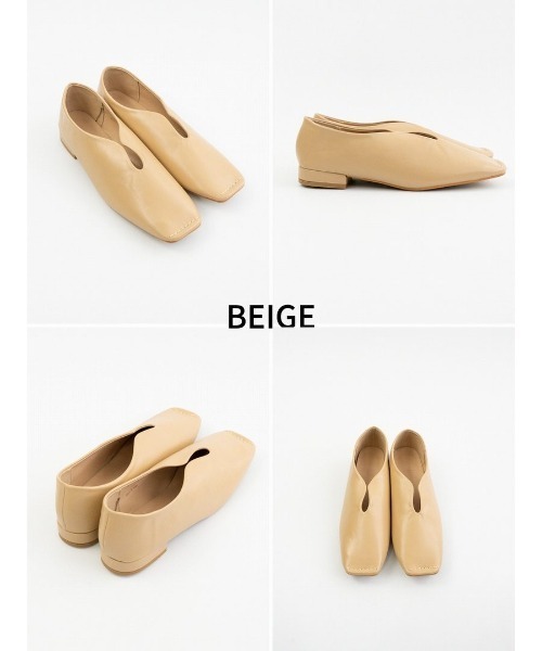 Fabby fabby(ファビィーファビィー)の「スクエアスリットパンプス(パンプス・レディース・ベージュ/ブラウン/ブラック/シルバー/ゴールド/オフホワイト・LARGE/MEDIUM/SMALL)」の19枚目の写真