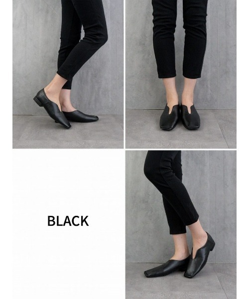 Fabby fabby(ファビィーファビィー)の「スクエアスリットパンプス(パンプス・レディース・ベージュ/ブラウン/ブラック/シルバー/ゴールド/オフホワイト・LARGE/MEDIUM/SMALL)」の22枚目の写真