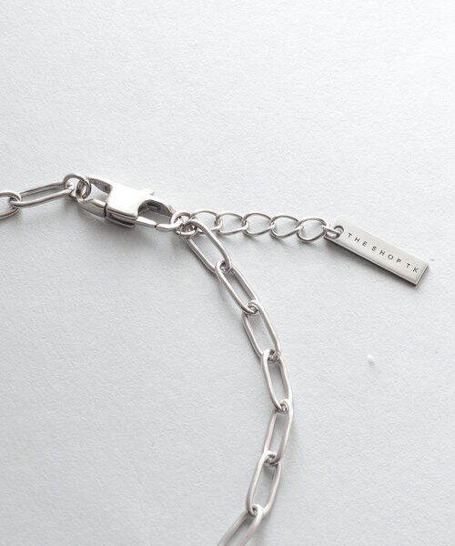 THE SHOP TK (ザ ショップ ティーケー )の「◆ステンレスチェーンブレスレット(ブレスレット・メンズ・シルバー・00)」の4枚目の写真
