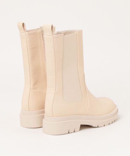 notch.（ノッチ）の「サイドゴアブーツ（ブーツ・レディース・オフホワイト/ブラック・L/M）」の13枚目の写真