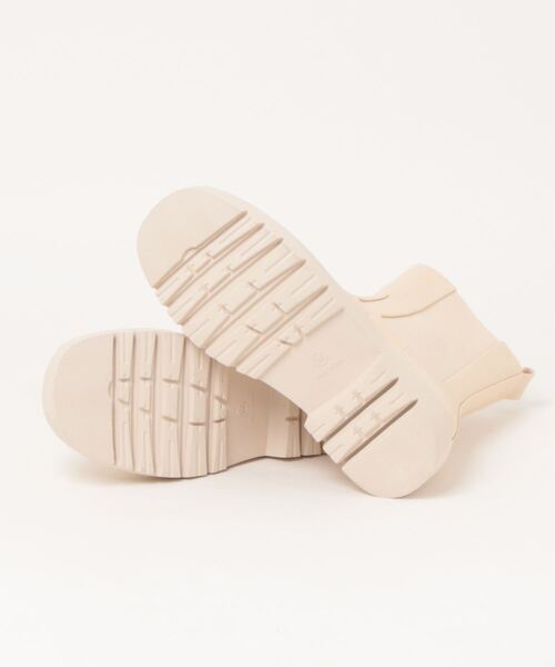 notch.（ノッチ）の「サイドゴアブーツ（ブーツ・レディース・オフホワイト/ブラック・L/M）」の14枚目の写真