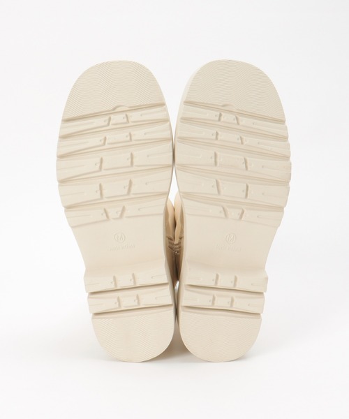 notch.（ノッチ）の「サイドゴアブーツ（ブーツ・レディース・オフホワイト/ブラック・L/M）」の12枚目の写真