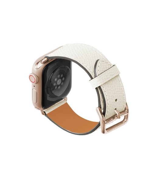 BONAVENTURA（ボナベンチュラ）の「ノービレ Apple Watch レザーバンド【38mm/40mm/41mm/42mm, S/Mサイズ】 (アダプター：ゴールド)（デジタル腕時計・レディース・ベージュ系その他/ホワイト/ブラウン/ネイビー/ブラック/ライトピンク・FREE）」の18枚目の写真