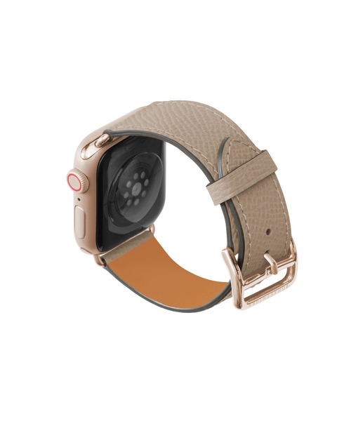 BONAVENTURA（ボナベンチュラ）の「ノービレ Apple Watch レザーバンド【38mm/40mm/41mm/42mm, S/Mサイズ】 (アダプター：ゴールド)（デジタル腕時計・レディース・ベージュ系その他/ホワイト/ブラウン/ネイビー/ブラック/ライトピンク・FREE）」の12枚目の写真