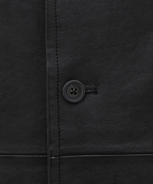 EDIFICE(エディフィス)の「シープベジレザー ベスト(その他アウター・メンズ・ブラック・FREE)」の9枚目の写真