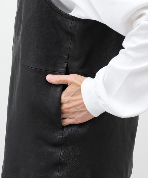 EDIFICE(エディフィス)の「シープベジレザー ベスト(その他アウター・メンズ・ブラック・FREE)」の10枚目の写真