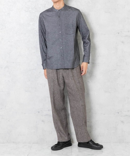 URBAN RESEARCH ROSSO MEN(アーバンリサーチロッソメン)の「ウールツイードパンツ(スラックス・メンズ・ブラック/チャコールグレー/ブラウン・MEDIUM/LARGE)」の11枚目の写真