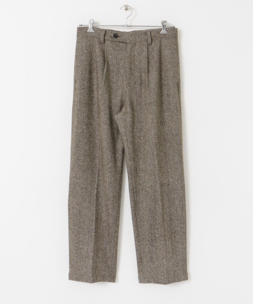 URBAN RESEARCH ROSSO MEN(アーバンリサーチロッソメン)の「ウールツイードパンツ(スラックス・メンズ・ブラック/チャコールグレー/ブラウン・MEDIUM/LARGE)」の17枚目の写真