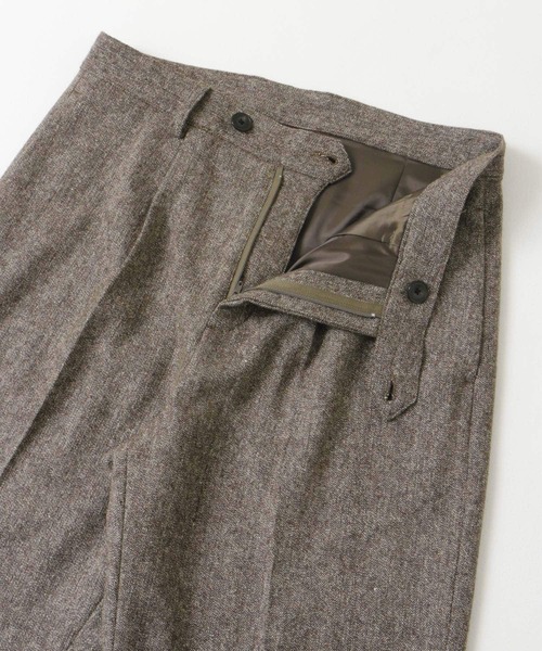 URBAN RESEARCH ROSSO MEN(アーバンリサーチロッソメン)の「ウールツイードパンツ(スラックス・メンズ・ブラック/チャコールグレー/ブラウン・MEDIUM/LARGE)」の18枚目の写真