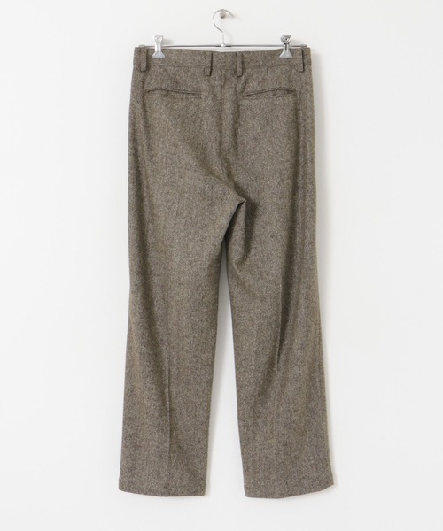URBAN RESEARCH ROSSO MEN(アーバンリサーチロッソメン)の「ウールツイードパンツ(スラックス・メンズ・ブラック/チャコールグレー/ブラウン・MEDIUM/LARGE)」の20枚目の写真