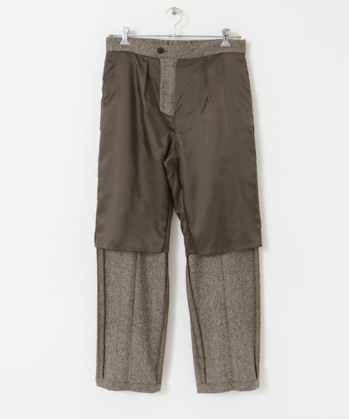 URBAN RESEARCH ROSSO MEN(アーバンリサーチロッソメン)の「ウールツイードパンツ(スラックス・メンズ・ブラック/チャコールグレー/ブラウン・MEDIUM/LARGE)」の21枚目の写真