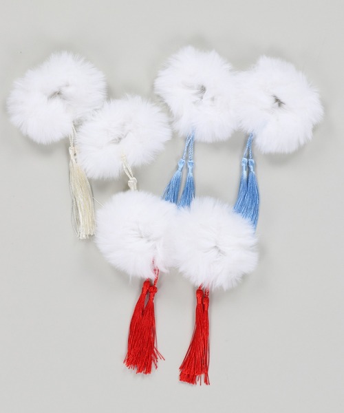 タッセルヘアゴム ともなさん② ともなさま‪ෆ‪ハンドメイド