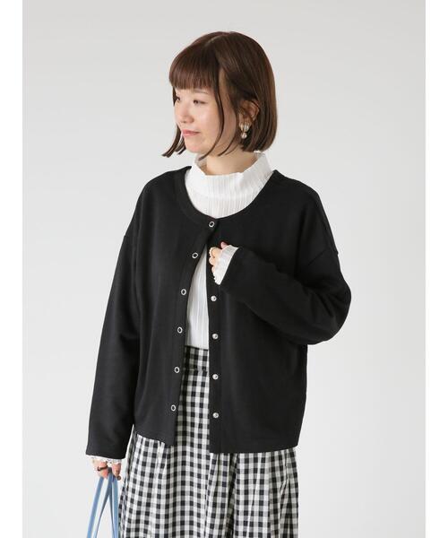 Lugnoncure(ルノンキュール)の「ジャカードハイネックインナー(Tシャツ/カットソー・レディース・ブラック/イエロー/オフホワイト/キナリ・F)」の10枚目の写真