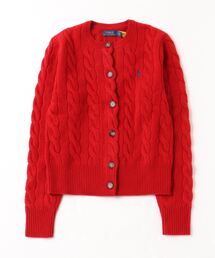 ポロ ラルフローレン ウール カシミア 混ぜ ニット カーディガン POLO RALPH LAUREN - 極美品 ラルフローレン カシミヤ混