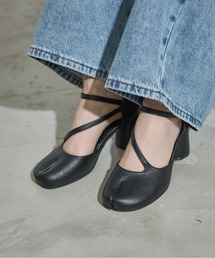 THE YOn | 【新色入荷】足袋ストラップパンプス（メタリック/マット）(パンプス)