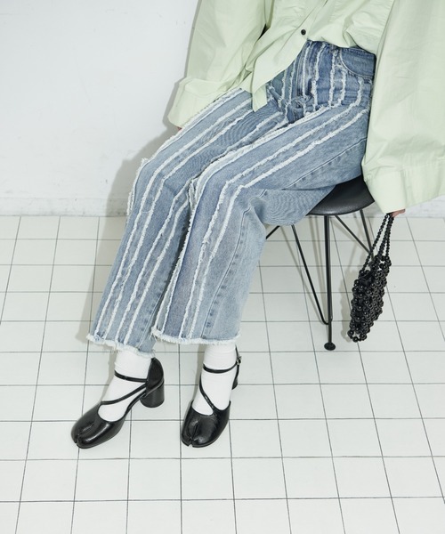 足袋ストラップパンプス（メタリック/マット）（パンプス）｜THE YOn（ザヨン）