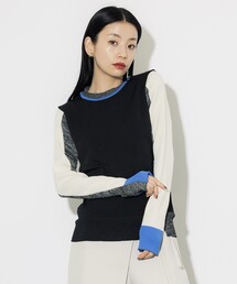 UNITED TOKYO | コンバインパーツニット(ニット/セーター)