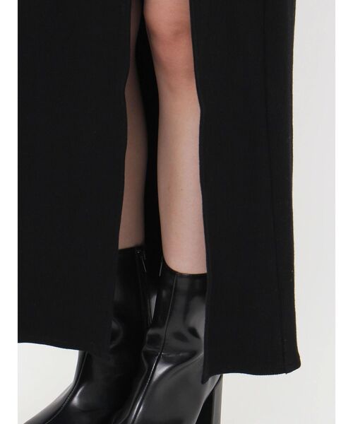 EVRIS（エヴリス）の「ZIPスリットロングスカート（スカート・レディース・ブラック/ブルー・FREE）」の18枚目の写真