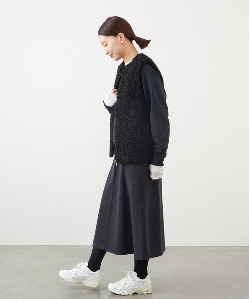 ◆イエナ◆フェイクファーベスト フェイクファーベスト | イエナ(IENA) | マルイウェブチャネル