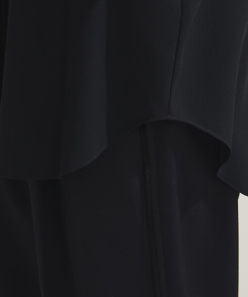 Demi-Luxe BEAMS（デミルクス ビームス）の「ジョーゼット フリルブラウス＊（シャツ/ブラウス・レディース・ピンク/ホワイト/ブラック/ライトブルー・38/36/40）」の18枚目の写真