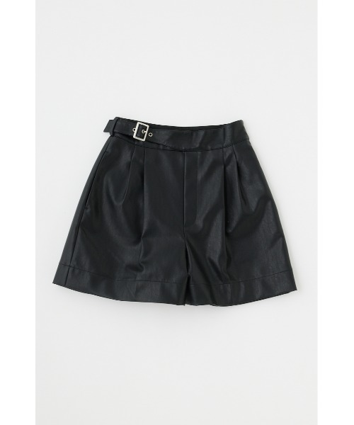 MOUSSY（マウジー）の「F/LEATHER GURKHA ショーツ（その他パンツ・レディース・ダークブラウン/ブラック・2/1/0）」の14枚目の写真