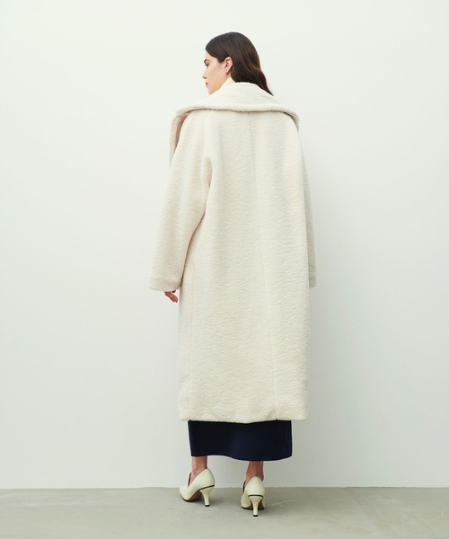 N.O.R.C（ノーク）の「ボアテーラーカラーロングコート（その他