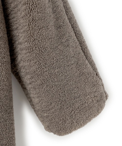 N.O.R.C（ノーク）の「ボアテーラーカラーロングコート（その他