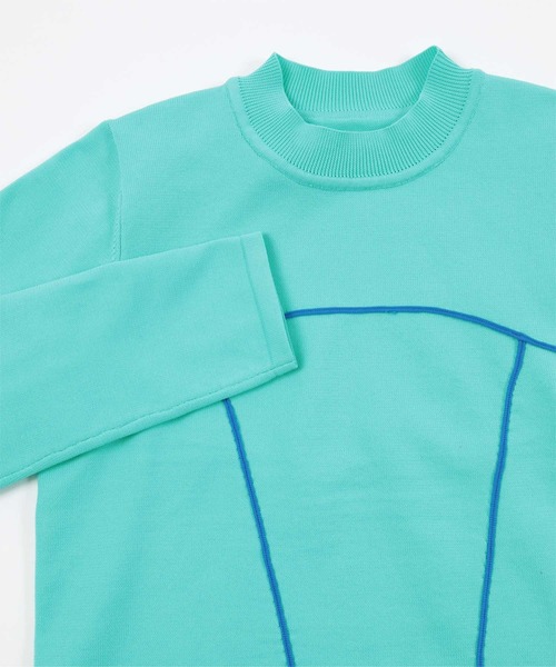 miette(ミエット)の「配色ラインデザインニットトップス(ニット/セーター・レディース・ピンク/ライトブルー/ブラック・FREE)」の18枚目の写真