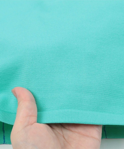 miette(ミエット)の「配色ラインデザインニットトップス(ニット/セーター・レディース・ピンク/ライトブルー/ブラック・FREE)」の4枚目の写真