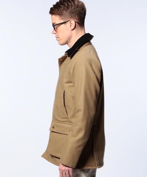 Barbour（バブアー）の「＜Barbour（バブアー）＞ UA別注 BEDALE WOOL †（その他アウター・メンズ・ベージュ・40/42/38/36）」の4枚目の写真