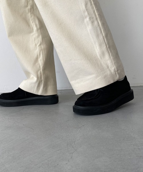 CANAL JEAN(キャナルジーン)の「El mar コーデュロイタックパンツ(その他パンツ・レディース・ブラウン/クリーム・SMALL/MEDIUM)」の15枚目の写真