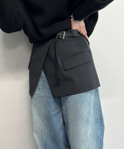 BABYLONE（バビロン）の「[OT]TROﾚｲﾔｰﾄﾞﾍﾞﾙﾄ（ベルト・レディース・ブラック/サンドグレー・FREE）」の2枚目の写真