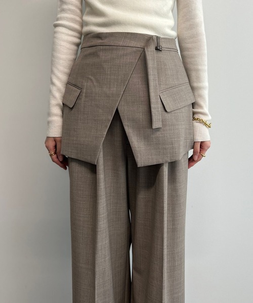 BABYLONE（バビロン）の「[OT]TROﾚｲﾔｰﾄﾞﾍﾞﾙﾄ（ベルト・レディース・ブラック/サンドグレー・FREE）」の22枚目の写真