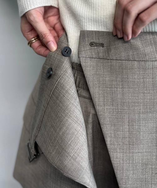 BABYLONE（バビロン）の「[OT]TROﾚｲﾔｰﾄﾞﾍﾞﾙﾄ（ベルト・レディース・ブラック/サンドグレー・FREE）」の7枚目の写真