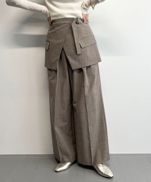 BABYLONE（バビロン）の「[OT]TROﾚｲﾔｰﾄﾞﾍﾞﾙﾄ（ベルト・レディース・ブラック/サンドグレー・FREE）」の19枚目の写真