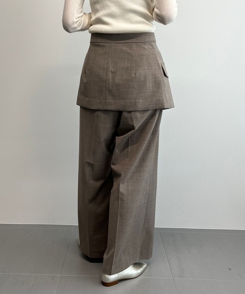 BABYLONE（バビロン）の「[OT]TROﾚｲﾔｰﾄﾞﾍﾞﾙﾄ（ベルト・レディース・ブラック/サンドグレー・FREE）」の12枚目の写真