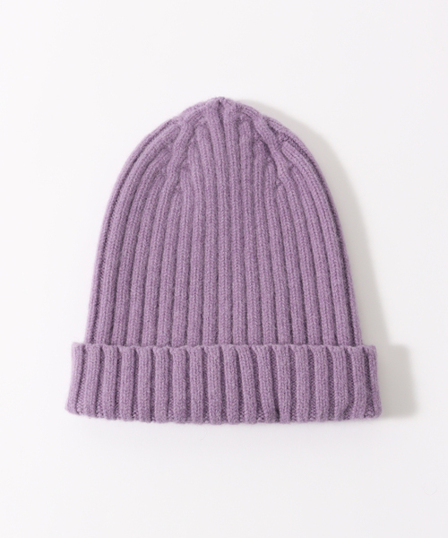 EDIFICE（エディフィス）の「【Le Bonnet / ル ボネ】Beanie Long（ニットキャップ/ビーニー・メンズ・ダークグリーン/バイオレット・FREE）」の10枚目の写真