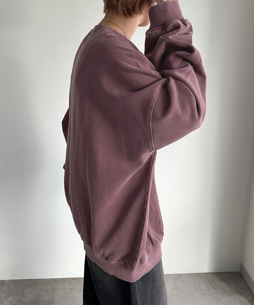 apres jour mignon（アプレジュールミニョン）の「裏起毛ポケット付きスウェット【ZOZOTOWN限定アイテム】（スウェット・レディース・ブラック系その他/ボルドー/その他/ネイビー・X-LARGE/フリー）」の13枚目の写真