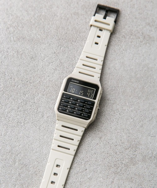 CASIO(カシオ)の「CASIO CA-53WF(アナログ腕時計・メンズ・ブラック/オリーブ/アイボリー・FREE)」の2枚目の写真