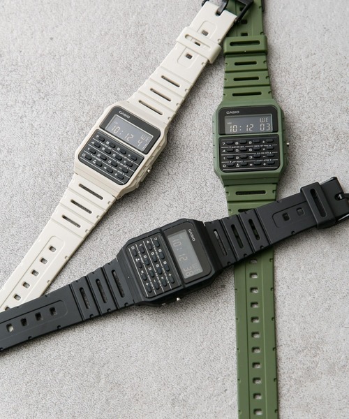 CASIO(カシオ)の「CASIO CA-53WF(アナログ腕時計・メンズ・ブラック/オリーブ/アイボリー・FREE)」の4枚目の写真
