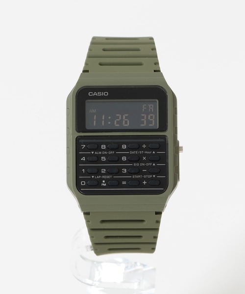 CASIO(カシオ)の「CASIO CA-53WF(アナログ腕時計・メンズ・ブラック/オリーブ/アイボリー・FREE)」の9枚目の写真