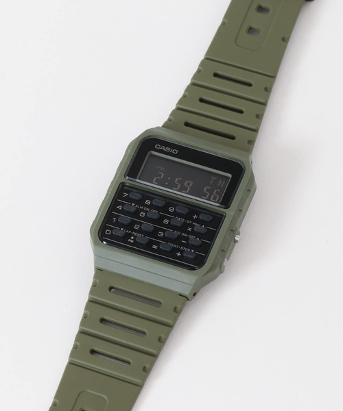 CASIO(カシオ)の「CASIO CA-53WF(アナログ腕時計・メンズ・ブラック/オリーブ/アイボリー・FREE)」の15枚目の写真
