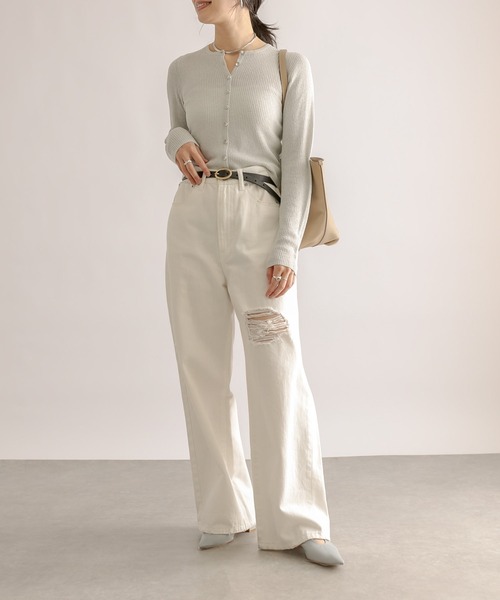 RIVE DROITE（リヴドロワ）の「ポインテッドソフトパンプス（パンプス・レディース・シルバー/サックスブルー/ブラック・24/23/23.5）」の8枚目の写真