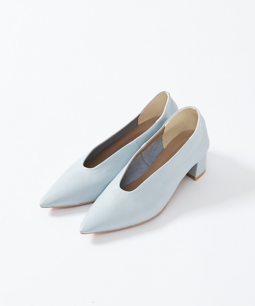 RIVE DROITE（リヴドロワ）の「ポインテッドソフトパンプス（パンプス・レディース・シルバー/サックスブルー/ブラック・24/23/23.5）」の20枚目の写真