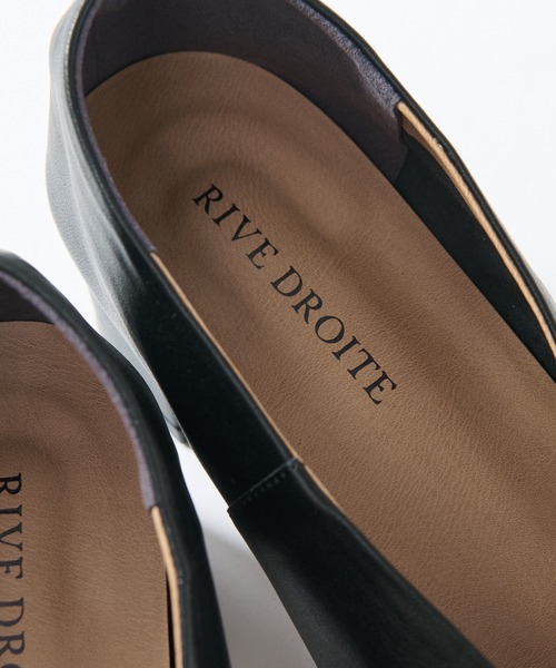 RIVE DROITE（リヴドロワ）の「ポインテッドソフトパンプス（パンプス・レディース・シルバー/サックスブルー/ブラック・24/23/23.5）」の19枚目の写真