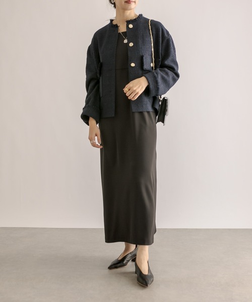 RIVE DROITE（リヴドロワ）の「ポインテッドソフトパンプス（パンプス・レディース・シルバー/サックスブルー/ブラック・24/23/23.5）」の12枚目の写真