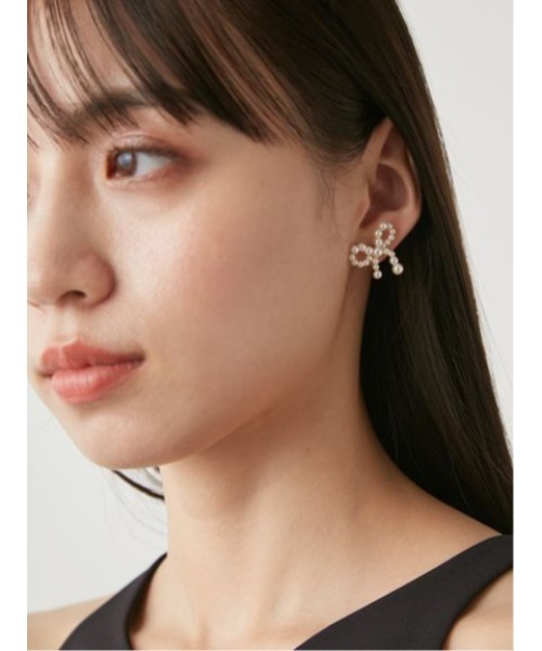 SNIDEL(スナイデル)の「パールバリエピアス(ピアス(両耳用)・レディース・A/B/C・FREE)」の1枚目の写真